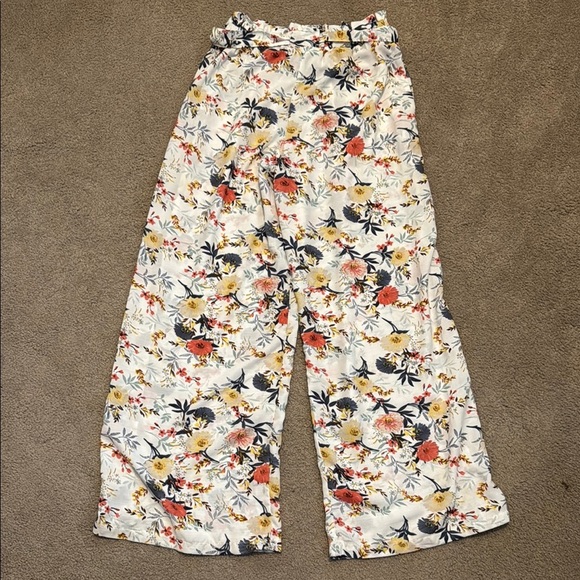 Maze Floral Wide Leg Pants - Picture 4 of 4